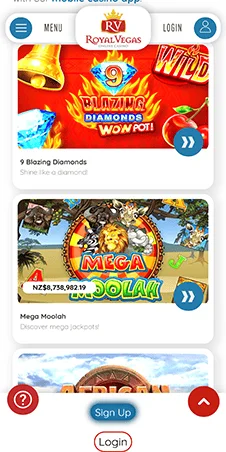 royal vegas jackpot games